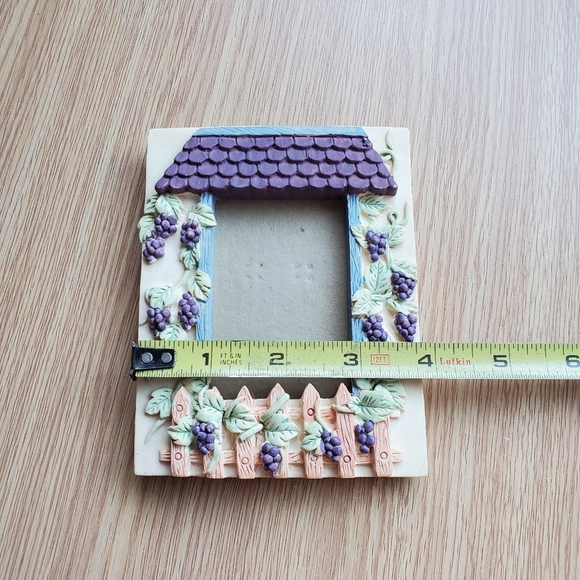 Window Grape‎ Vine Picket Fence Garden Decorative Photo Frame - Picture 5 of 8